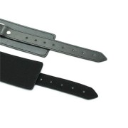 Toyz4Lovers Kajdanki Polsiere Cuffs black z regulowanym pasem