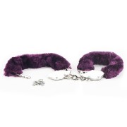 Fluffy Handcuffs  – Puszyste Kajdanki Erotyczne z Futerkiem | Z Kluczykami