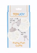 Furry Fun Cuffs White – Kajdanki Erotyczne z Białym Futerkiem