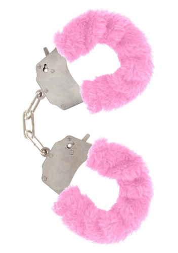 Furry Fun Cuffs Pink – Kajdanki Erotyczne z Różowym Futerkiem
