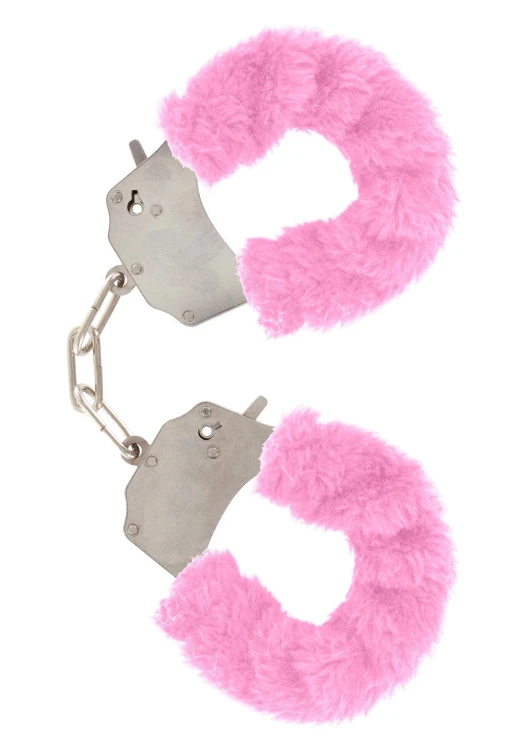 Furry Fun Cuffs Pink – Kajdanki Erotyczne z Różowym Futerkiem