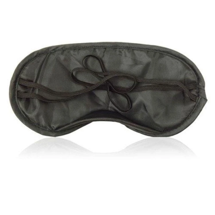 Toyz4Lovers Blind Soft Mask – miękka czarna opaska na oczy