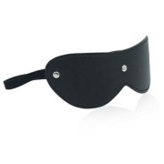 Blindfold Mask Black – czarna skórzana opaska na oczy Toyz4Lovers