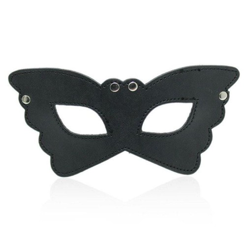 Toyz4Lovers Butterfly Mask Black – czarna skórzana maska motyl