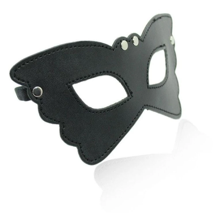 Toyz4Lovers Butterfly Mask Black – czarna skórzana maska motyl