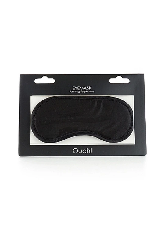 Shots Soft Eyemask – miękka czarna opaska na oczy