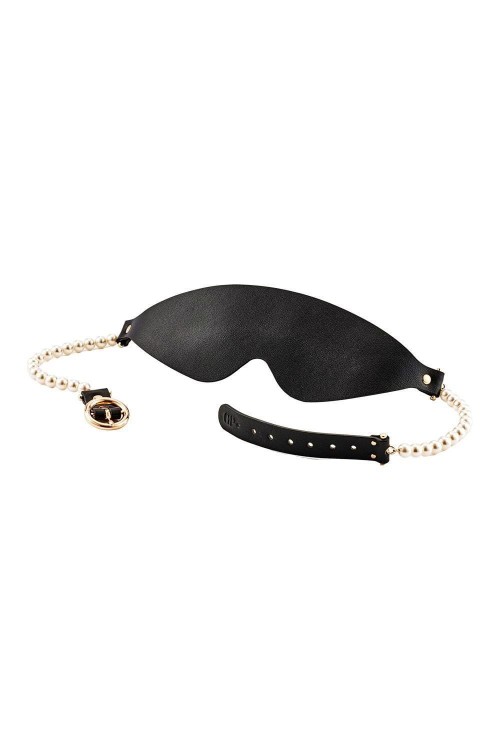 Maska na oczy Boudoir Pearl – czarna