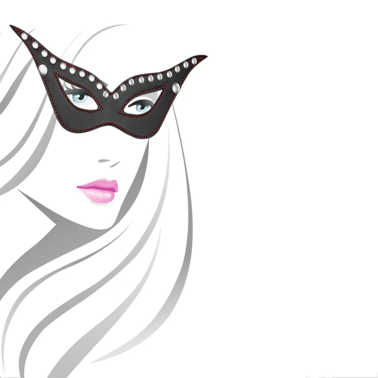 Wenecka maska erotyczna Masquerade Leather Shadow