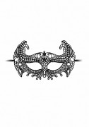 Empress Black Lace Mask misternie zdobiona maska o królewskim charakterze
