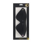 Venice Collection - Czarna luksusowa opaska na oczy