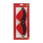 Milan Collection – opaska na oczy czerwono czarna