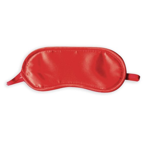 Opaska na oczy Red Blindfold – satynowa czerwień zmysłów