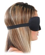 Deluxe Fantasy Love Mask – maska na oczy BDSM z wyściółką, czarna