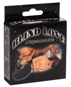 Blind Love – maska na oczy z poliestru, klasyczna czarna