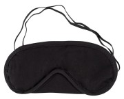 Cottelli Collection Blindfold Set – maski na oczy BDSM z bawełny, zestaw 2 szt. czerwono-czarne