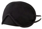 Cottelli Collection Blindfold Set – maski na oczy BDSM z bawełny, zestaw 2 szt. czerwono-czarne