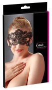 Lace Mystery – haftowana maska z koronkową wstążką