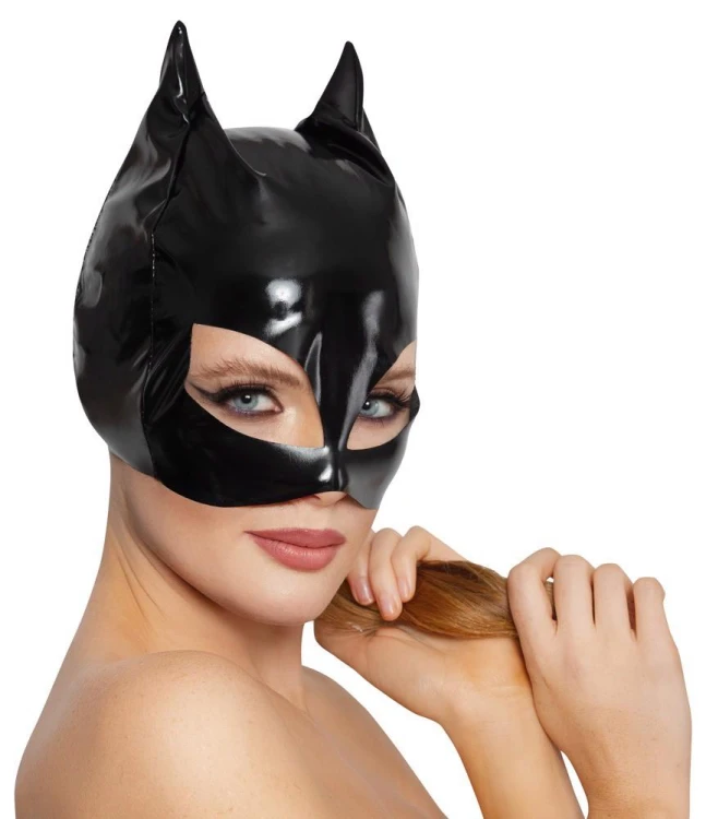 Vinyl Cat Mask – kultowa maska fetish w kocim stylu