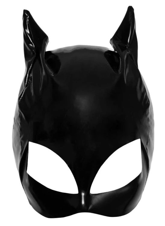 Vinyl Cat Mask – kultowa maska fetish w kocim stylu