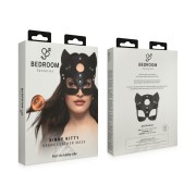 Dark Kitty czarna skórzana maska erotyczna