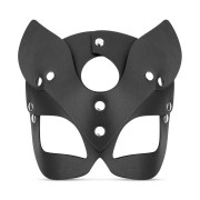 Dark Kitty czarna skórzana maska erotyczna