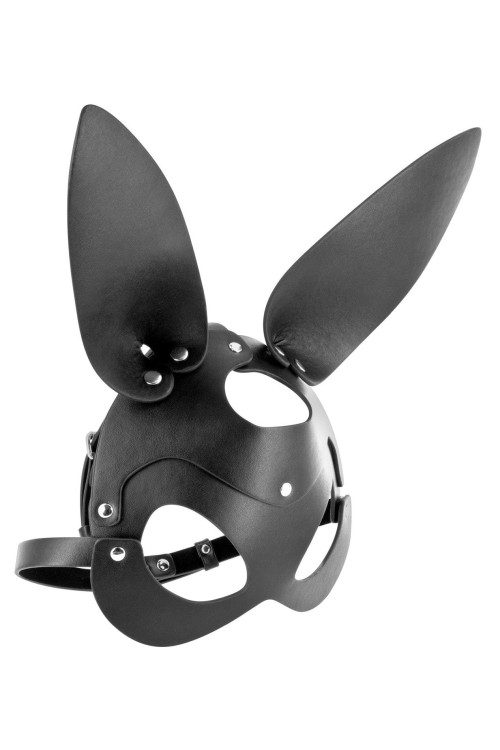 Bunny Mask – regulowana maska królicza z eko-skóry