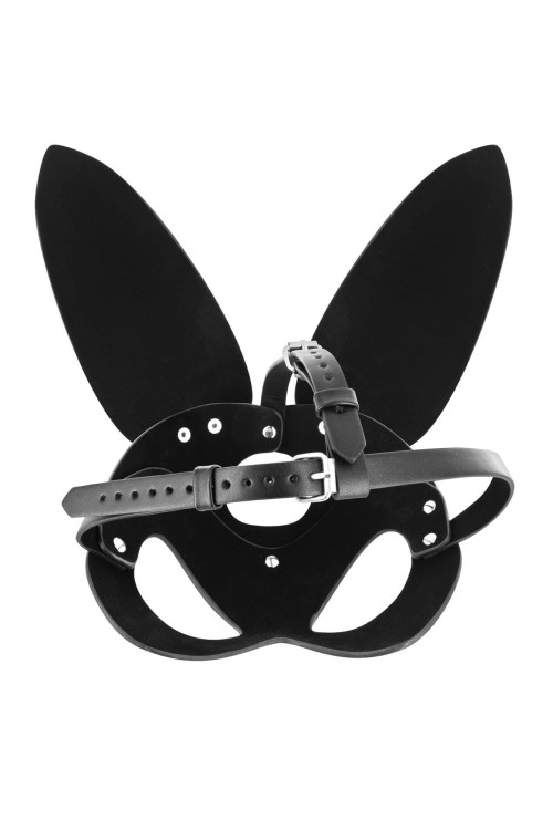 Bunny Mask – regulowana maska królicza z eko-skóry