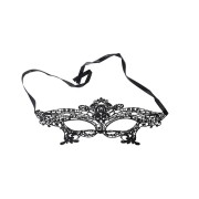 Noir Whisper elastyczna koronkowa maska erotyczna Moon Masquerade