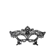 Noir Whisper elastyczna koronkowa maska erotyczna Moon Masquerade