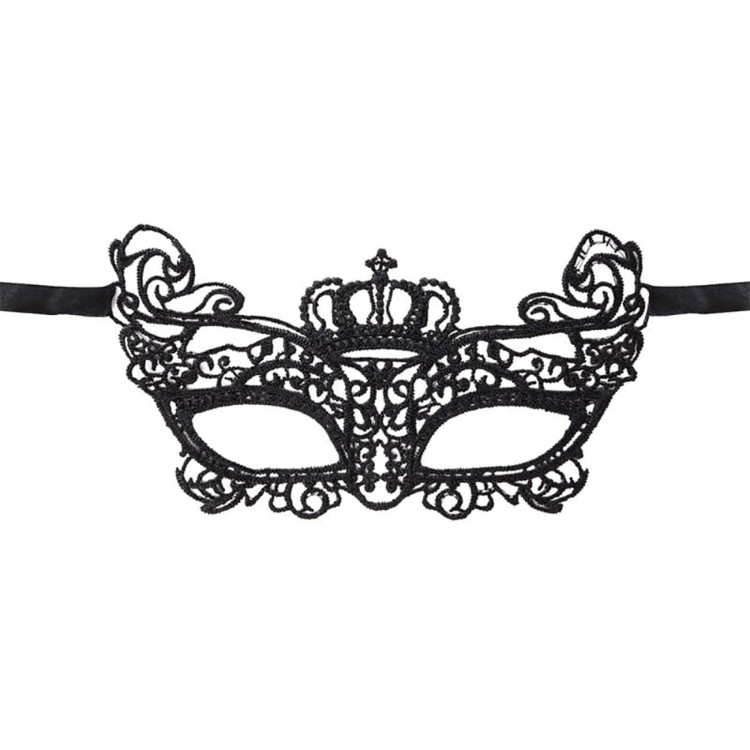 Lace Enigma elastyczna koronkowa maska erotyczna