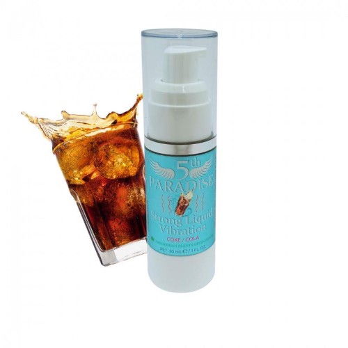 Strong Liquid Vibration o smaku Coli – pulsujący żel smakowy 30 ml