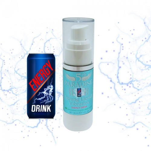 Strong Liquid Vibration o smaku Energetyka – pulsujący żel smakowy 30 ml