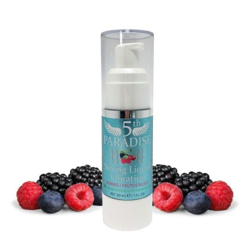 Strong Liquid Vibration Red Fruits płynny wibrator o smaku leśnych owoców 30 ml