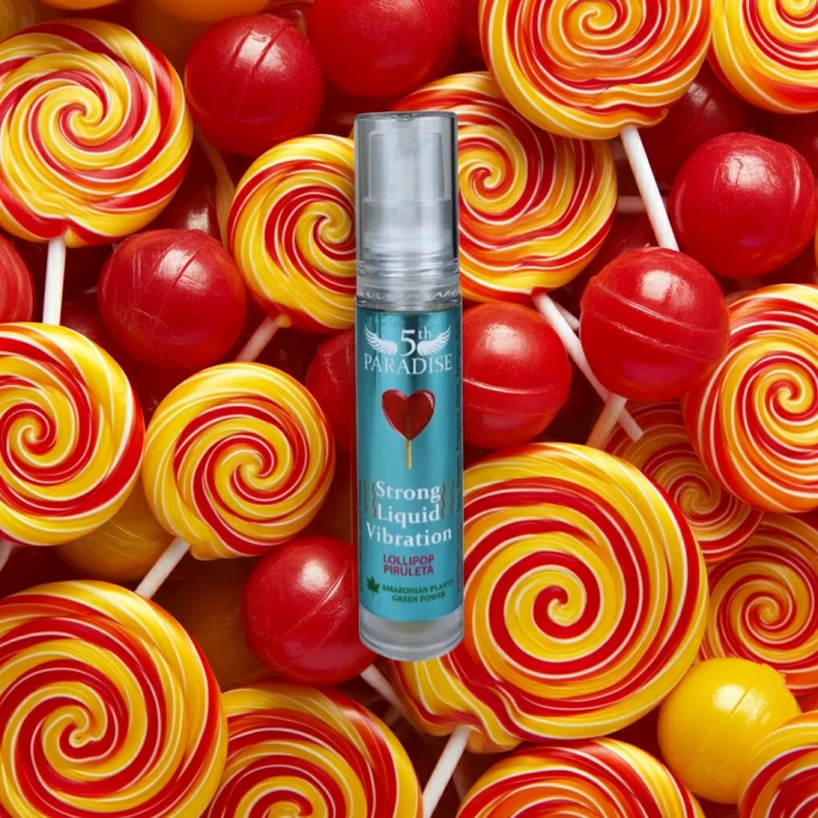 Strong Liquid Vibration Lollipop – pulsujący żel smakowy 10 ml