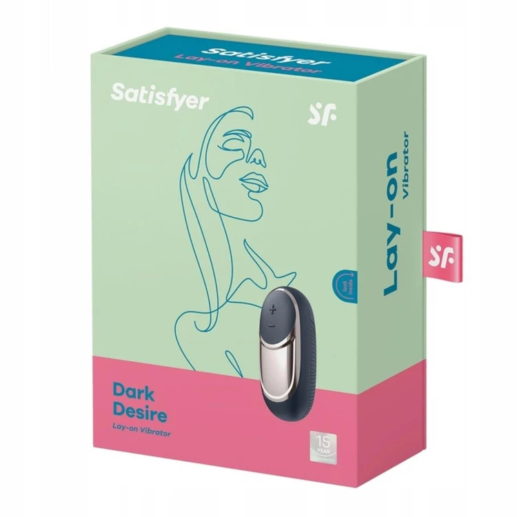 Satisfyer Dark Desire – kompaktowy masażer łechtaczki