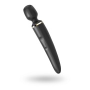 Satisfyer Wand-er Woman Black – Wibrator różdżka do masażu XXL