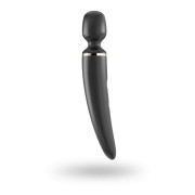 Satisfyer Wand-er Woman Black – Wibrator różdżka do masażu XXL