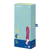 Satisfyer Big Heat – duży podgrzewany wibrator punktu G z aplikacją