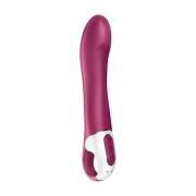 Satisfyer Big Heat – duży podgrzewany wibrator punktu G z aplikacją