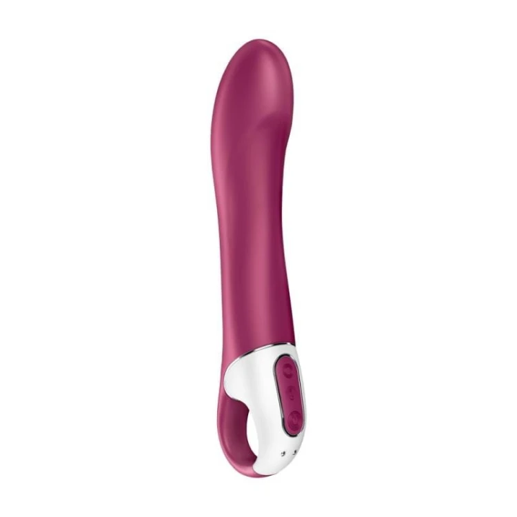 Satisfyer Big Heat – duży podgrzewany wibrator punktu G z aplikacją