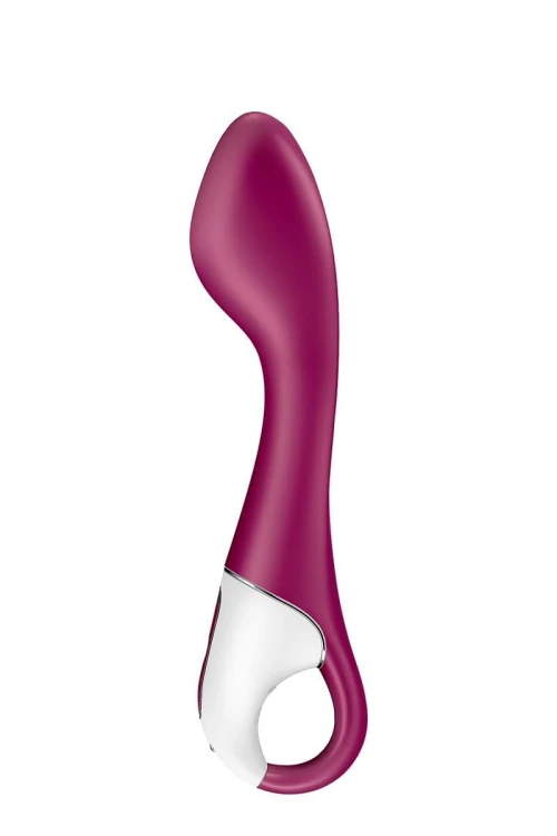 Satisfyer Hot Spot – podgrzewany wibrator punktu G z aplikacją