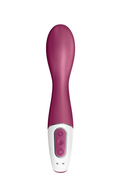 Satisfyer Hot Spot – podgrzewany wibrator punktu G z aplikacją