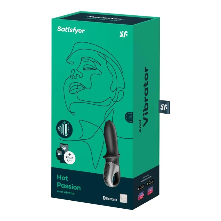 Satisfyer Hot Passion – podgrzewany masażer prostaty i wibrator analny