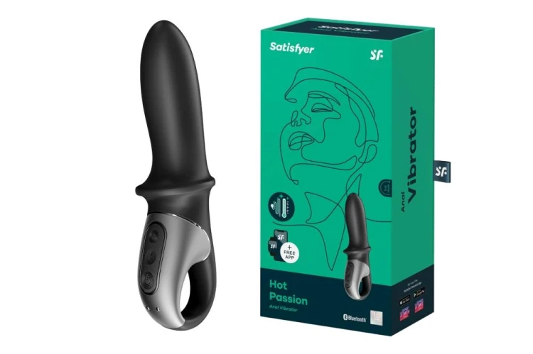 Satisfyer Hot Passion – podgrzewany masażer prostaty i wibrator analny