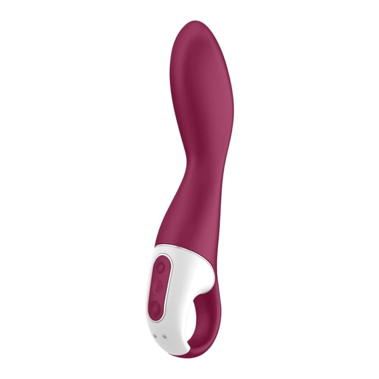 Satisfyer Heated Thrill – podgrzewany wibrator punktu G z aplikacją