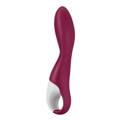 Satisfyer Heated Thrill – podgrzewany wibrator punktu G z aplikacją
