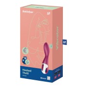 Satisfyer Heated Thrill – podgrzewany wibrator punktu G z aplikacją