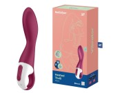Satisfyer Heated Thrill – podgrzewany wibrator punktu G z aplikacją