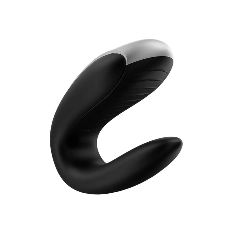 Satisfyer Double Fun Black – wibrator dla par U-shape