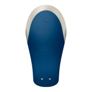 Satisfyer Double Love Blue – luksusowy wibrator dla par z pilotem i aplikacją